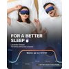 21 Packs Double Earloops Steam Eye Masks for Dry Eyes, Graphene Warm Eye Mask, Heated Eye Mask Reduce Puffiness & Dark Circles, Soothe Tired Eyes for Travel Essentials, Party Favors, Lavender