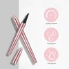 Eyebrow Pencil for Women, 4 Fork Tip Microblading Eyebrow Pen, 3D Waterproof Tattoo Pencil Natural Eye Brow Pencil, Fine Stroke for Brows, Black