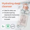 Dr. Bio Double Layering Cleansing Water (16.9oz/480ml) | Face Cleanser and Makeup Remover, Micellar Cleansing Water for Sensitive Skin, Probiotic Soothing and Hydration, Korean Skin Care, Vegan
