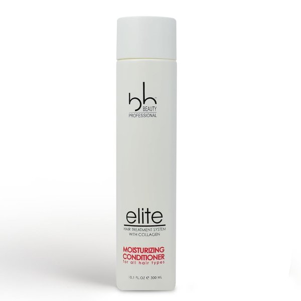 bh BEAUTY PROFESSIONAL Moisturizing Conditioner - Hydrate and Nourish Your Hair, 10.1 OZ, White