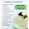 Vegaline - 100% Natural, Vegan & Hypoallergenic Alternative to Petroleum Jelly - Lips, Hands, Baby, Makeup Remover and More (8 oz)