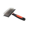 Paw Brothers Professional Grade Extra Long Slicker Brush - Ergonomic Handle, Removes Loose Undercoat and Tangles for Dogs