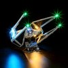 Vaodest Led Light for Lego 75382 Tie Interceptor Building Blocks Model,Design and Configuration Compatible with Model 75382(Led Light Only, Not Building Block Kit)