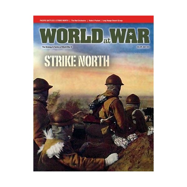 DG: World at War Magazine Issue #35, with Strike North, Japan Invades The USSR, 1941, Board Game