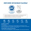 Maxblue Replacement for GE® RPWFE, RPWF (with CHIP) NSF 401 Refrigerator Water Filter, Compatible with WSG-4, WF277, GFE28GMKES, PFE28KBLTS, GFD28GSLSS, PWE23KSKSS, GYE22HMKES, DFE28JSKSS