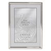 Lawrence Frames Simply Metal Picture Frame, Silver, 3.5x5