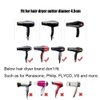 XINGZI 1Set 3PCS (Non-Universal) Professional Plastic Salon Hair Dryer Nozzle Comb Brush Attachment Concentrator Hairdressing Salon Styling Tool Special for Outer Diameter 4.5cm