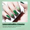 VENALISA Gel Nail Polish, 12ml Emerald Green Color Soak Off UV LED Nail Gel Polish Nail Art Starter Manicure Salon DIY at Home, 0.43 OZ