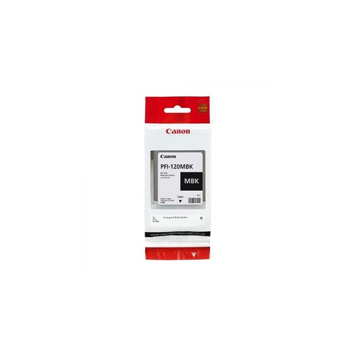 Canon PFI-120MBK (2884C001AA) Standard Yield Ink Cartridge Matte Black) in Retail Packaging