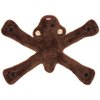 Doggles Plush Penta Dog Toy, Brown, Bear