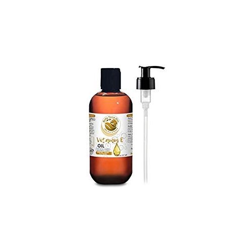 Bella Terra Oils - Organic Vitamin E Oil 8 oz - Introducing the Potency of Natural Organic Vitamin E, Extracted from Organic Wheat Germ, A Beacon for Face Oils & Serums