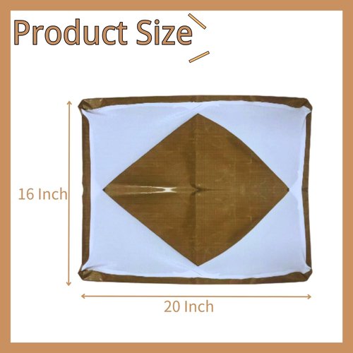 Teflon Sheet for Heat Press 16 x 20 Inch, Heat Resistant Reusable Teflon Sheets Wrap Cover for Protecting Sublimation Heat Pressing Machine (16 X 20 Inch)