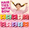 YGDZ Baby Hair Ties, Elastic Hair Ties for Toddler, 300PCS Rubber Bands for Hair, 150PCS Small Hair Ties, 100PCS Kids Hair Bands for Thin Hair, 20PCS Baby Hair Bow, Hair Accessories for Girls, Baby