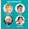 T is for Tame - Hair Taming Cream for Kids, All-Natural for Frizz & Flyaways, Coconut Oil & Jojoba Leave in Cream, Safe for Babies & Toddlers, Not Sticky, Straight or Curly Hair