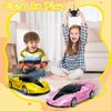 YongnKids Remote Control Car for Kids, RC Cars for Kids, RC Racing Toy with Lights,Hobby RC Cars Electric Power On Road Vehicle Toy Christmas Birthday Gift for Kids Boys Girls Age 3+