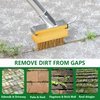 ROSTIUTE Paver Weed Removal Tool, Patio Sidewalk Weed Crack Remover Puller for Pavers, Crack and Paver Deck Crevice Weeder Cleaning Weeding Tool