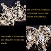 FASOTY Baroque Queen Crown Gold Tiaras and Crowns for Women Girls Crystal Princess Tiara Rhinestone Headband for Bridal Birthday Party Prom Halloween Christmas Costume Cosplay