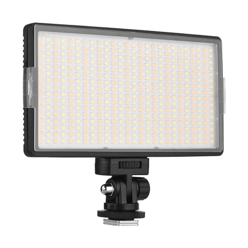 Andoer LED-416 LED Video Light Professional On-Camera Photography Light Panel 416PCS Bright Light Beads Adjustable Bi-Color Temperature 3200-5600K Dimmable Brightness with 1/4 Inch Screw Hole