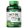 Nature's Truth MCT Oil Capsules | 100 Softgels | Keto Friendly Coconut Oil Pills | Non-GMO, Gluten Free