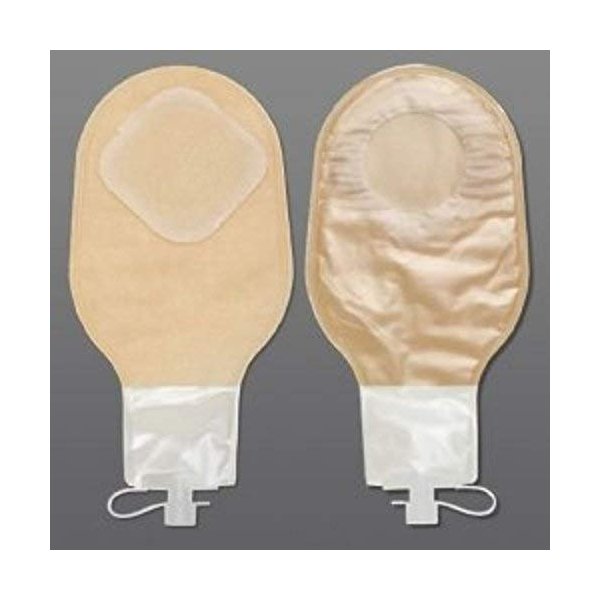 HOLLISTER Urostomy Pouch Pouchkins One-Piece System 8-3/4" Length 38 mm Stoma Trim To Fit (#3797, Sold Per Box)