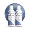 Adore Semi Permanent Hair Color - Vegan and Cruelty-Free Hair Dye - 4 Fl Oz - 199 Luxe Blue (Pack of 2)