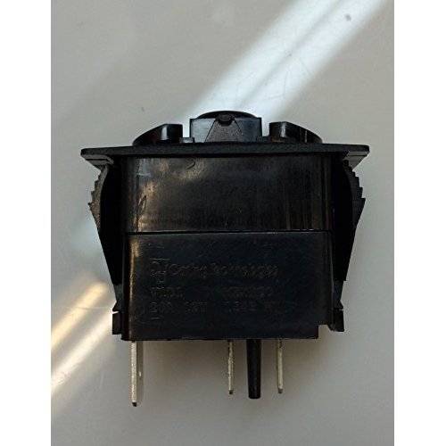 Carling Technologies Rocker Switch Body Lighted, ON/Off, SPST, 12 V
