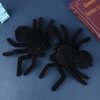 HWD Soft Spider Doll, Cute Stuffed Animals Dolls Plush Pranks Stuff Toys, Gifts for Kids, Toddler, Birthday, Halloween, Christmas (Medium:9.8in x 15.7in)
