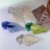 Fantasy Jellyfish Hair Clip,Acetate Hair Clip,Small Claw Clip for Women,Green