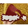 Gold Glitter Jolliest Bunch Of Assholes Banner- Christmas Party Decorations,Christmas Vacation Party Decorations, Ugly Christmas Sweater Party Decorations, Christmas Decorations for Home Office Fireplace Mantel