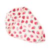 Healifty Hair Towel Wrap Coral Fleece Hair Drying Towels Cute Strawberry Absorbent Bath Hat Girl Shower Hat Quick Dry Cap Hair Wrap for Bathing