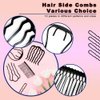 12Pcs Hair Stick for Updo Bun French Twist Hair Tool U Hair Pins Metal Hair Combs for Women,Girls,Hair Styling Tool Accessories,Gifts in Party,Wedding,Leisure Daily Life