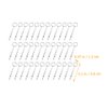 LALAFINA Professional Hair Clips 50pcs Diy Hair Bobby Pin Bezel Tray Hair Clip Metal Bobby Brass Hair Clips Women Diy Hair Accessories Non Slip Hair Barrettes for Jewelry Making Metal Hair Pin