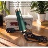 Travel Hair Dryer- 1800W High-Speed Brushless Motor Negative Ionic Blow Dryer for Fast Drying, Low Noise Thermo-Control Hair Dryers with Comb for Salon, Home and Travel. (Green)