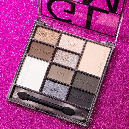 L.A. COLORS Color Block Eyeshadow Palette, Glam