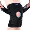 ABYON Adjustable Knee Brace for Knee Pain Relief, Meniscus Tear, Arthritis, LCL, MCL Support - Black Unisex