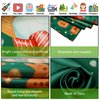 KJQJLY Merry Christmas Banner Christmas Banner Green Christmas Banner Party Decorations Supplies, Xmas Holiday Happy New Year Sign Poster Background Decor 72X44 Inch