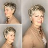 Short Blonde Synthetic Wigs for White Women with Bangs Cute Ash Blonde Natural Wavy Hair Wigs Daily Use