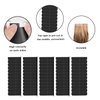 240pcs Hair Extension Tape, Hair Replacement Adhesive Tape Double Sided Tape in Extension Tape Hair Extension Tabs Wig Tape Beauty Tools for Hair Extensions (Black)