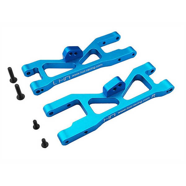 Hot Racing ECT5506 Aluminum Sb Front Suspension Arm Set (Blue) - ECX 2WD