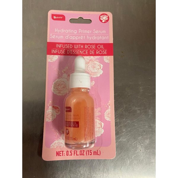 b.pure Hydrating Primer Serum Infused With Rose Oil .5 oz