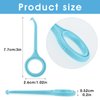 TIESOME 6Pcs Aligner Removal Tool, Invisible Tooth Removal Aligner Removal Tool Kits Aligner Tooth Hook Oral Corrector Retainer Remover for Invisible Braces Tooth Oral Care