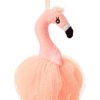 Pink Flamingo Loofah Bath Sponge Body Scrubber (3.5 x 11.5 In, 3 Pack)