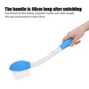 Long Reach Comfort Wipe, Self Assist Toilet Aid with Foldable Handle Extends Your Reach Over 15" Grips Toilet Paper or Pre-Moistened Wipes