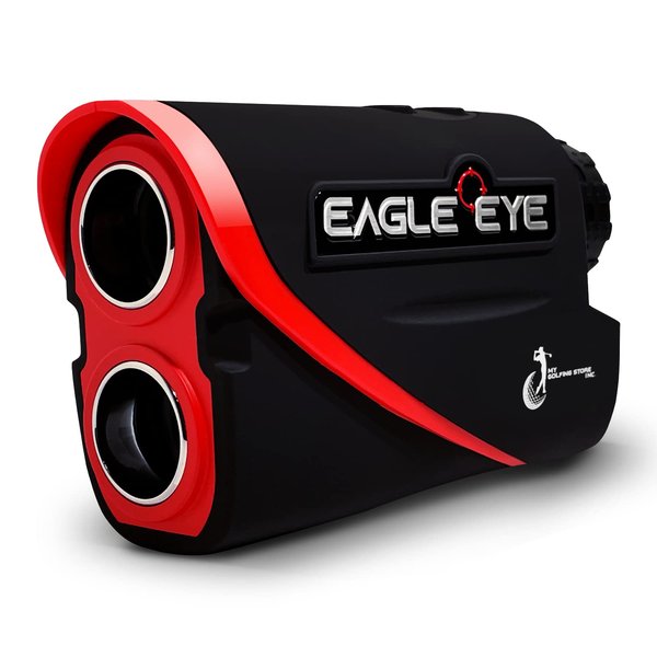 My Golfing Store Gen 3 Eagle Eye Laser Golf Rangefinder with Slope - 800 Yards Distance - Fast Focus System with Scan, Pin, and Speed Modes - 6X Magnification and Multilayer Optics