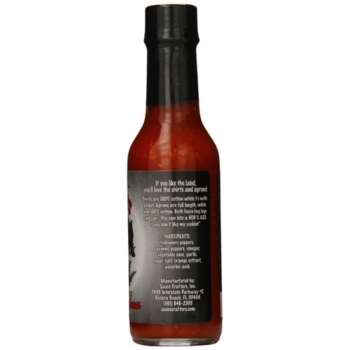 Hog's Ass Garlic Habanero Hot Sauce, 5oz