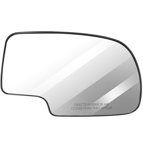 SCITOO Side View Mirror Passenger Side Mirror Glass Compatible with For Chevy Silverado Tahoe For GMC Sierra Yukon 2000-2006 Suburban Non-heated Exterior Mirror with Backing Plate Chrome GM1325105