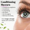 Fifth & Skin NATURLASH Natural Mascara (BLACK) - Hypoallergenic Mascara for Sensitive Eyes – Vegan & Cruelty Free Mascara – Gluten Free - Paraben Free - Nourish, Lengthen & Thicken