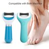 GOMINYUF 6 Pack Replacement Roller for Amope Pedi Foot File, Upgrade Concave Shape Roller for Cracked Heel-Extra Coarse