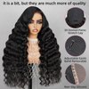 SUPERLOOK 6x5 Wear And Go Glueless Wigs Human Hair 220% Density Lace Front Wigs Human Hair Loose Deep Wave Wigs Pre Cut Lace 12a Real Pre Bleached New Body Wave Wig (20inch, 5X6 Loose Curly Wig)