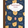 Primary Journal Grades k-2: Cute Cats, Draw and Write Composition Book for Kids, Half Page Lined Paper with Drawing Space ( 8.5" x 11" Notebook with Soft Durable Cover )